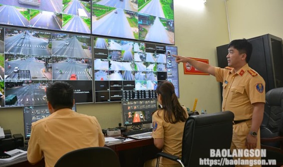 Lạng Sơn - Trong 3 tháng có hơn 1000 trường hợp bị phạt nguội vi phạm giao thông